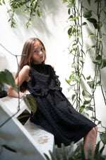 DERIN DRESS BLACK - KOKORI Kids