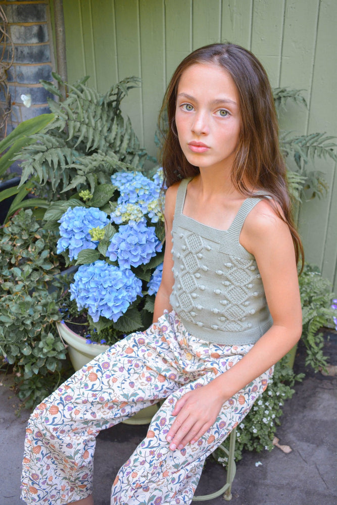 LINA BLOUSE SAGE - KOKORI Kids
