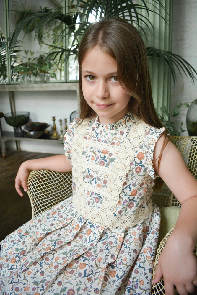 SEZEN DRESS JUNGLE FLOWERS - KOKORI Kids